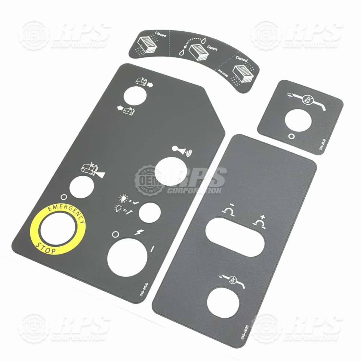 349-2020 - Decal Set, TR, Touchscreen 