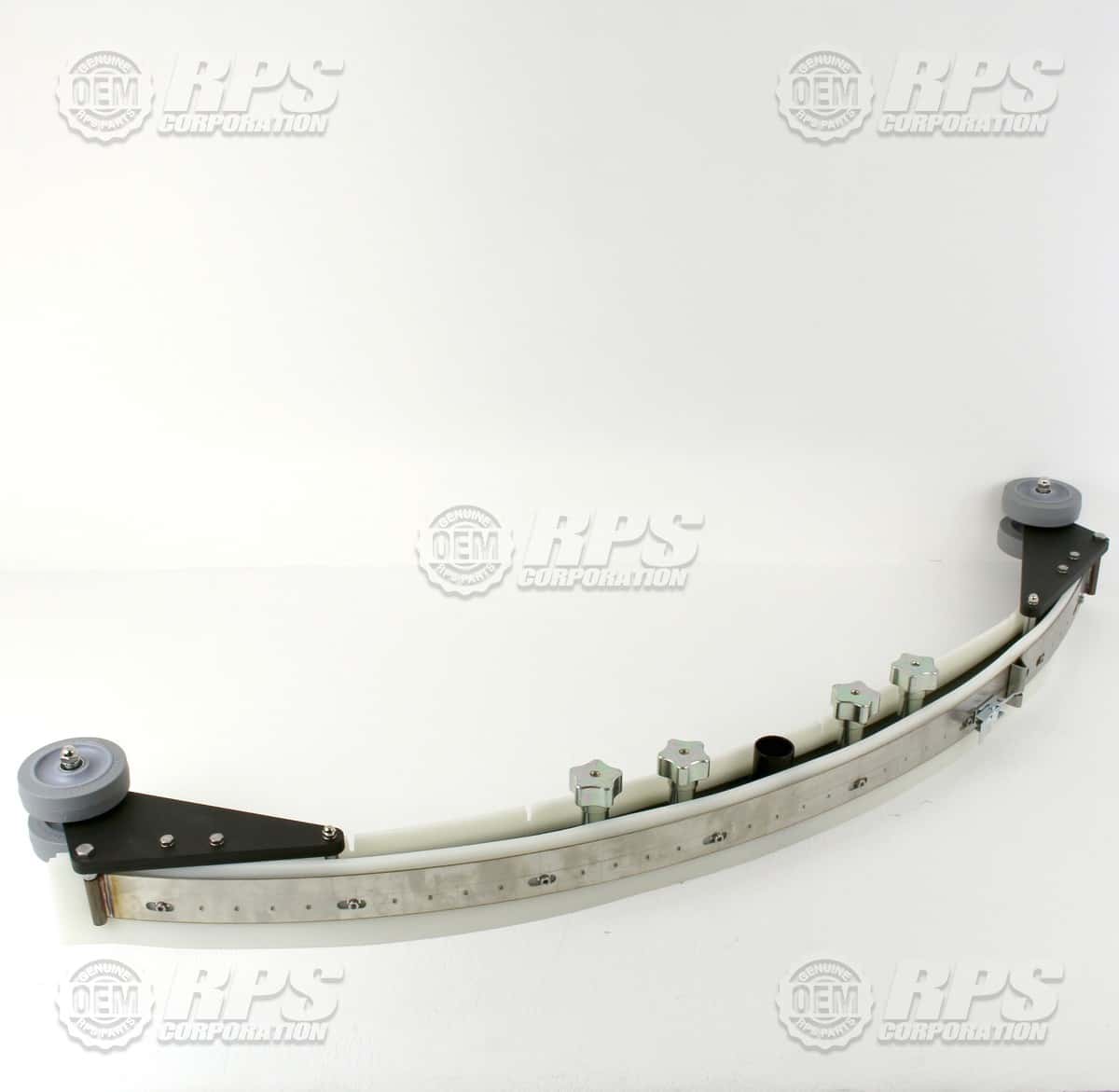 360-7180U - Complete Assembly,Squeegee,53" With Clear Urethane Blades
