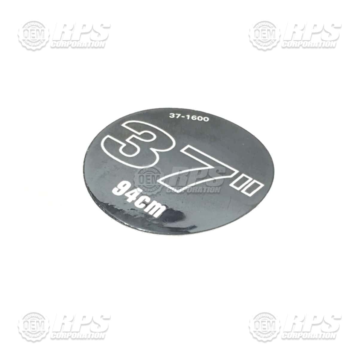 37-1600 - Decal, Squeegee 37 