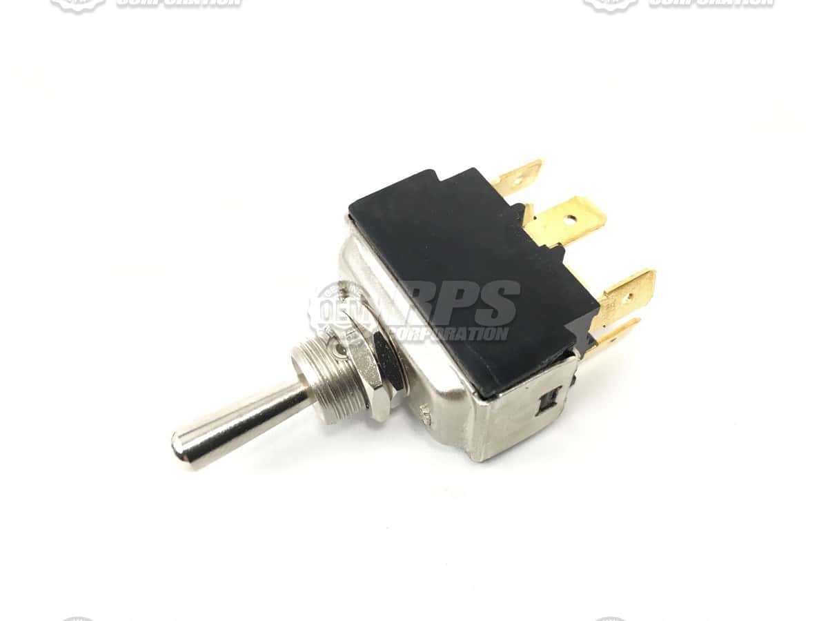 370-2830 - Switch,Toggle,DPDT,mom-off-mom M12 x 1 - Standard Shaft