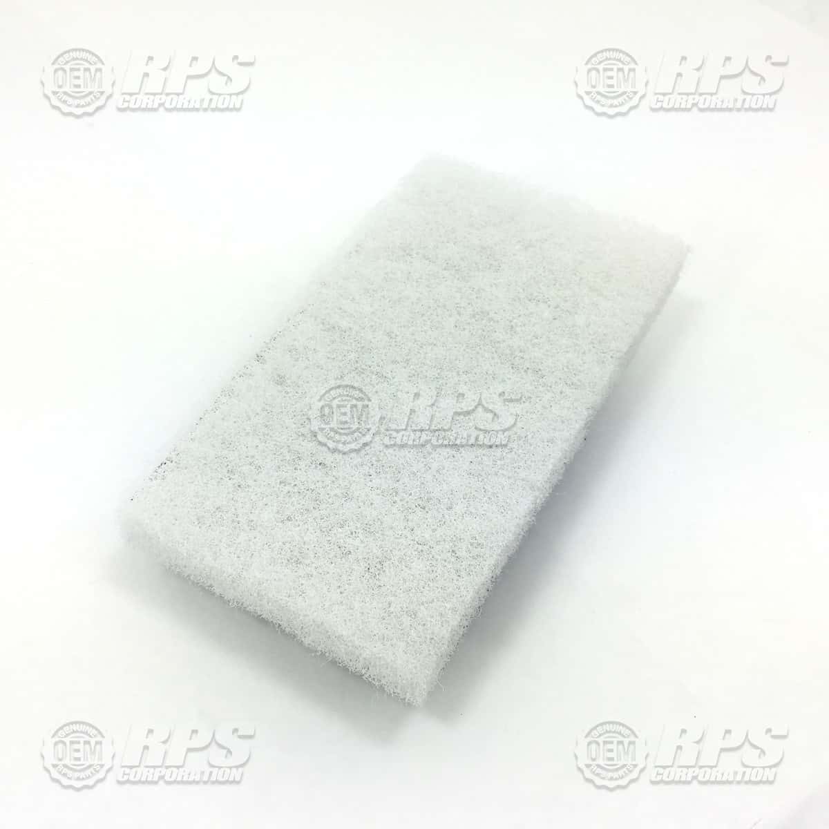 370-4086 - Vac Box Filter White Pad 4.75"x8" 