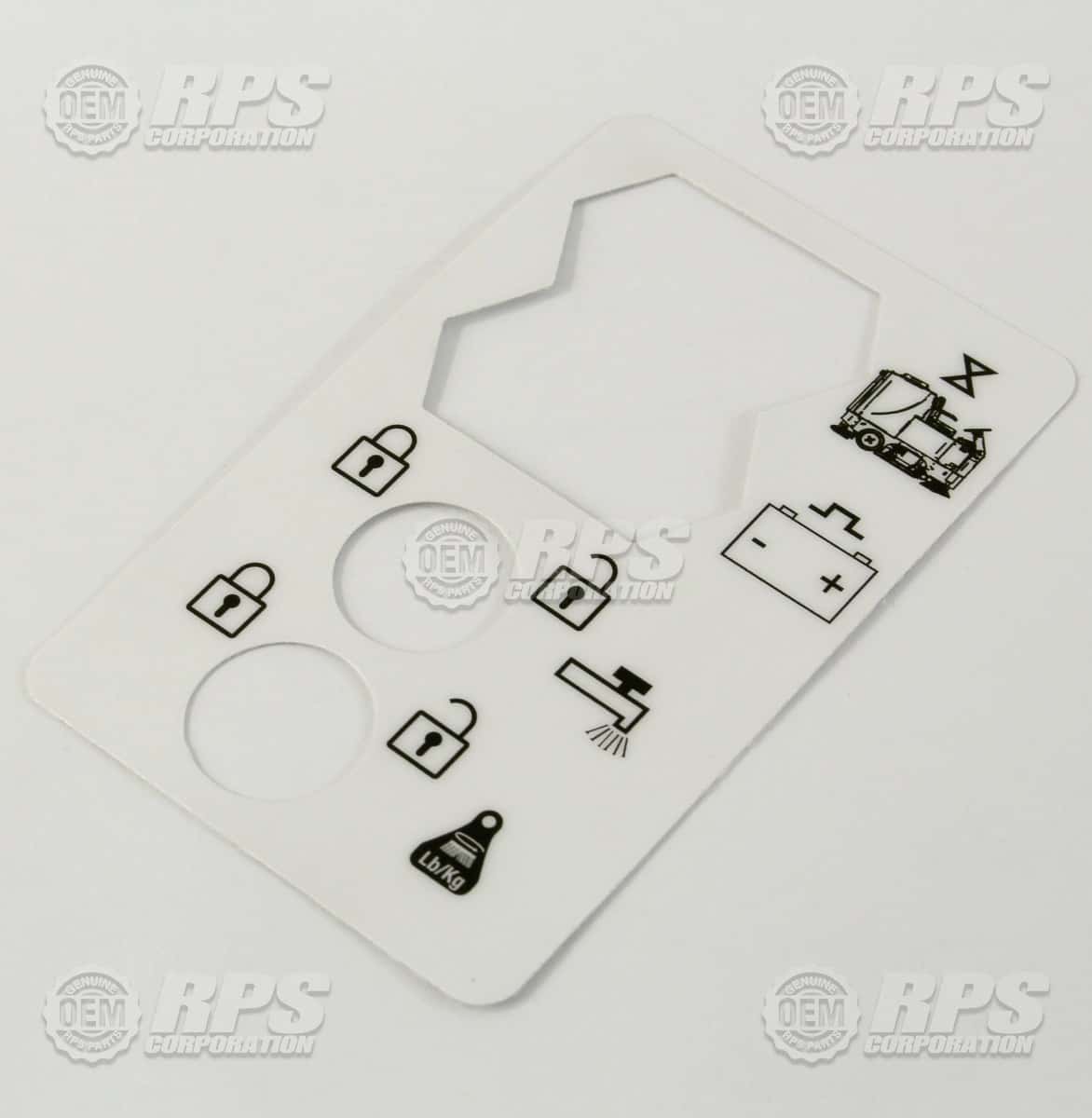 370-7204 - Decal, Meter 