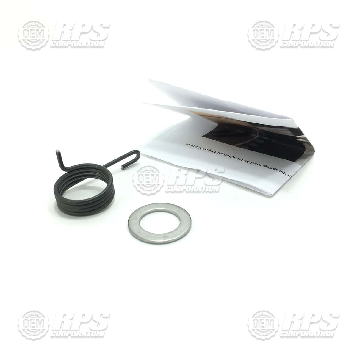 4-319D - Spring,Reverse Idler Tension, W/Washer 