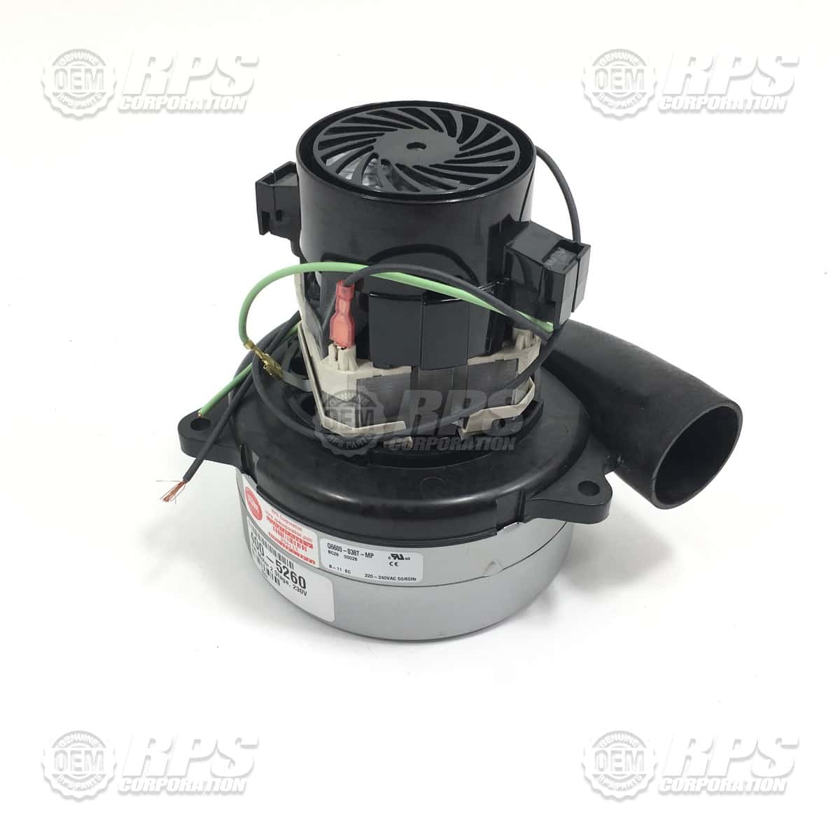 400-5260 - Vac Motor 2 Stage, 230V 