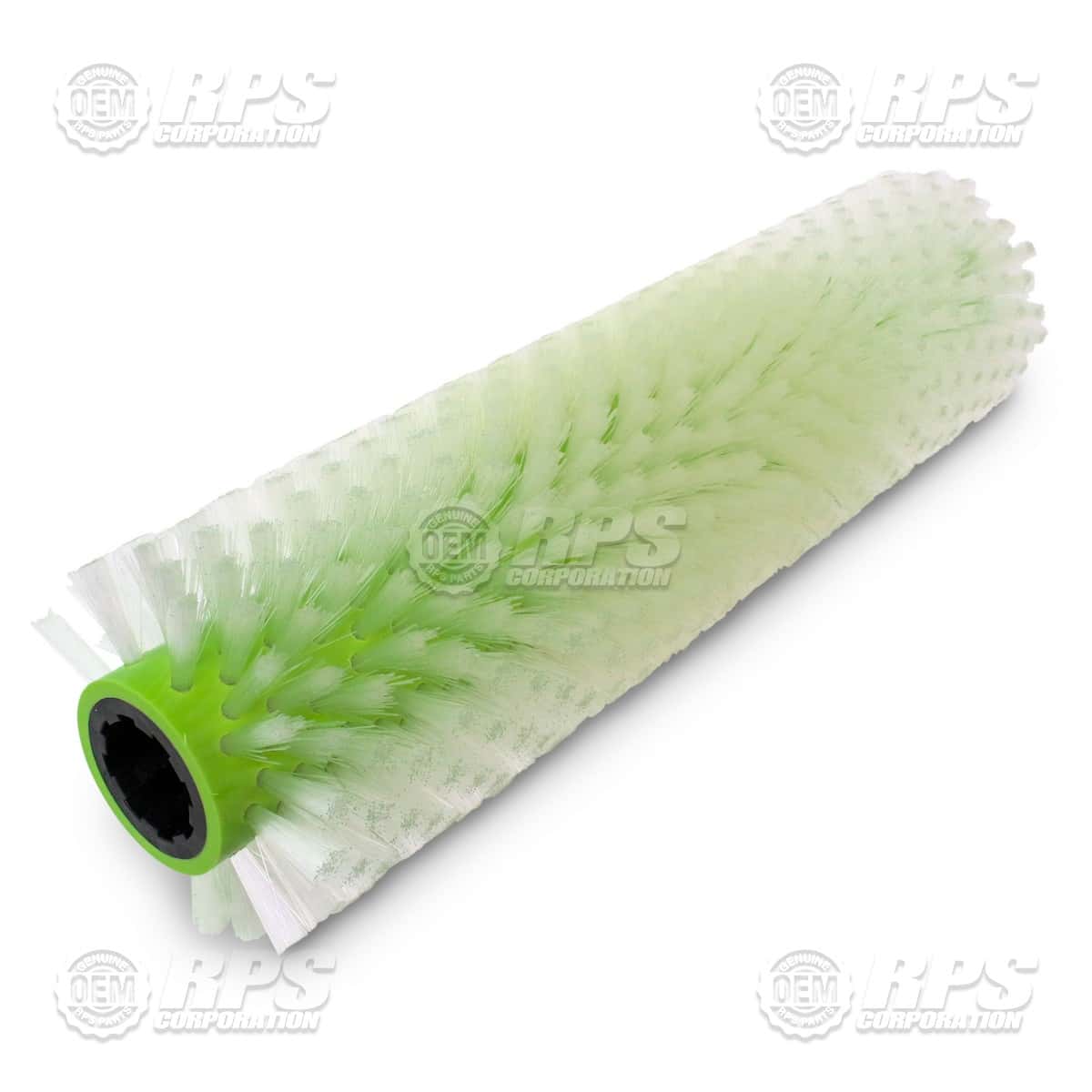 447-697N - Brush, Cyl, 44", 8-Spline Grn, 6" Dia, Nylon