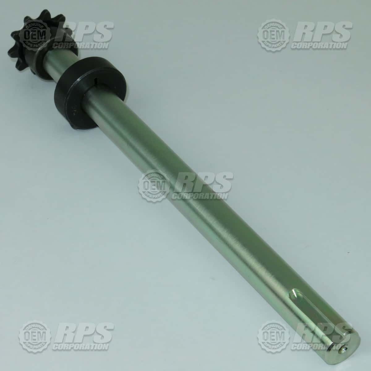 5-836 - Shaft,5/8" w/3/16" Keyway w/10 tooth sprocket 