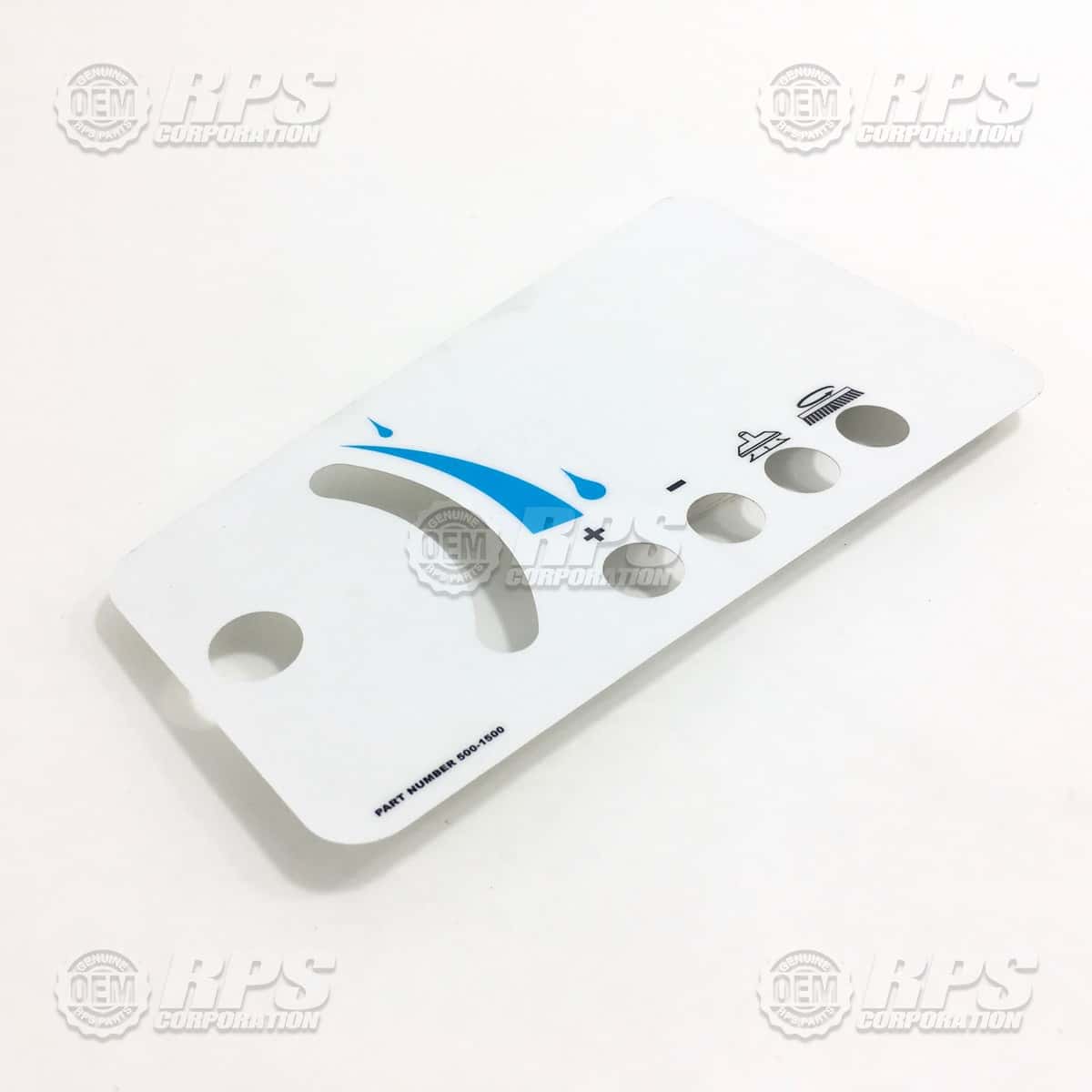 500-1500 - Decal, Control Panel, Front Cylindrical, Disk 