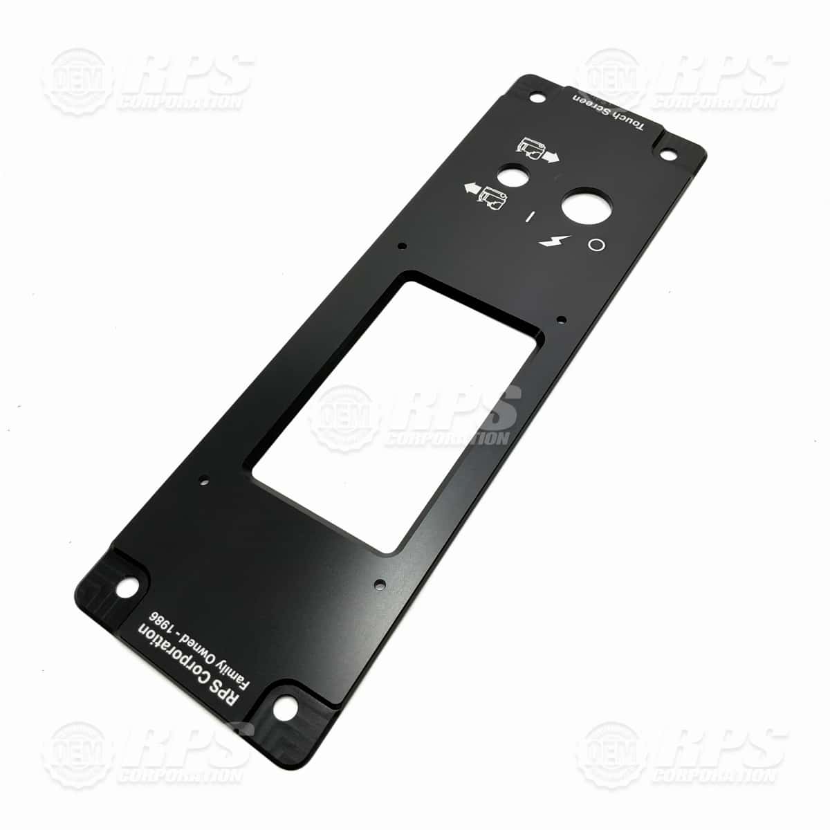 500-2023 - Control Panel Top, Touch Screen, Black 