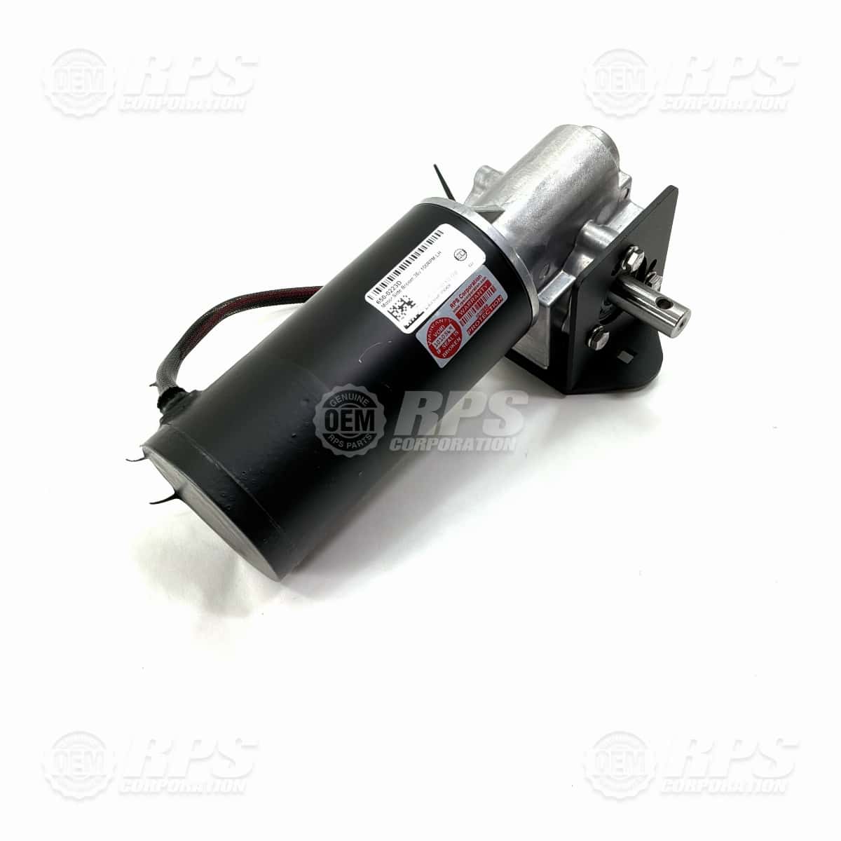 650-0223D - Motor,Side Broom,36v 106RPM,LH,w/Bracket 