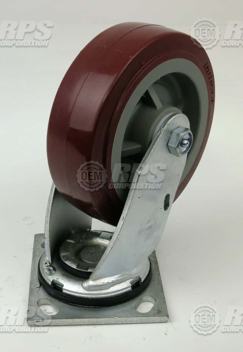 7-130R - Caster Red 