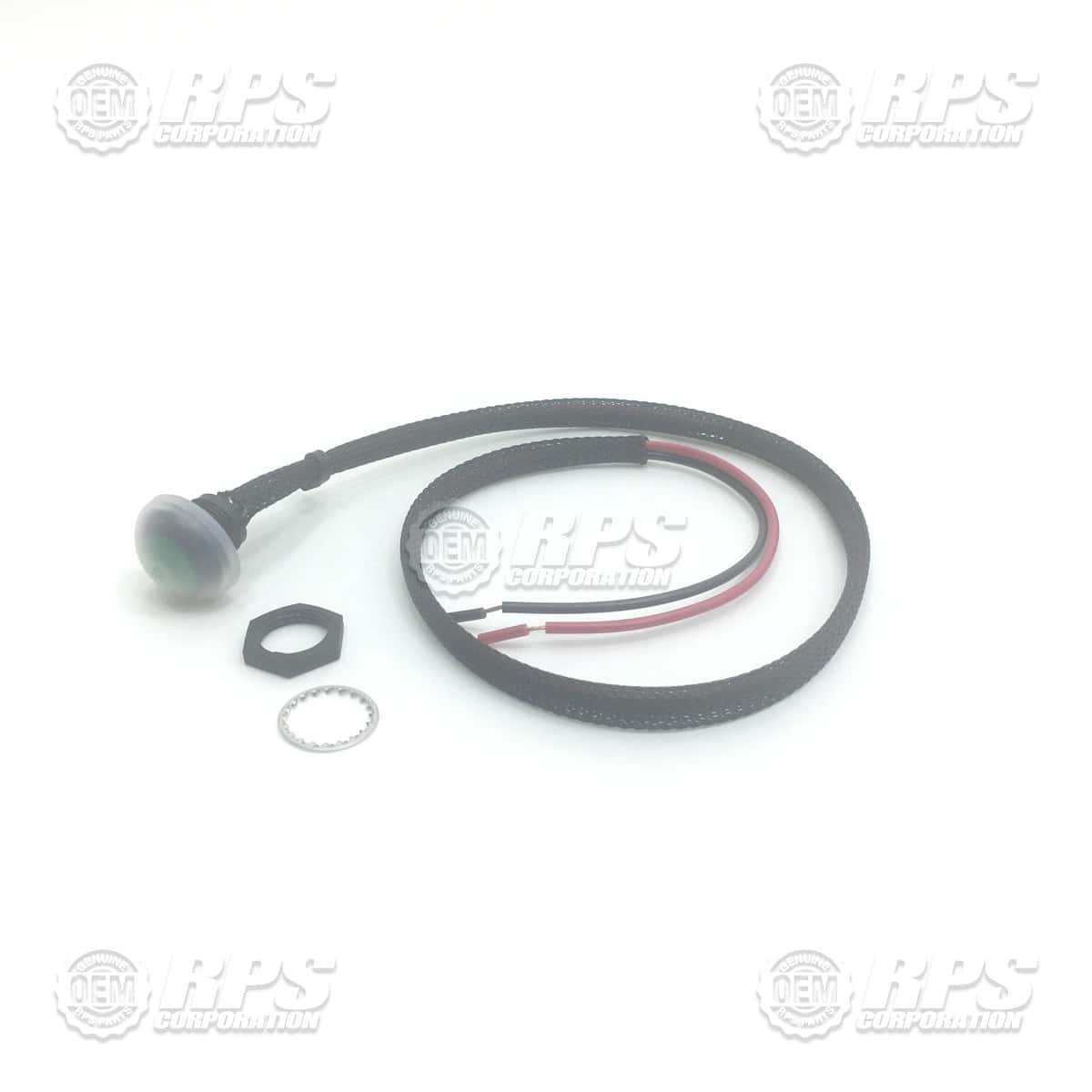 7-229D - Switch,Push Button w/Hardware + Wires 