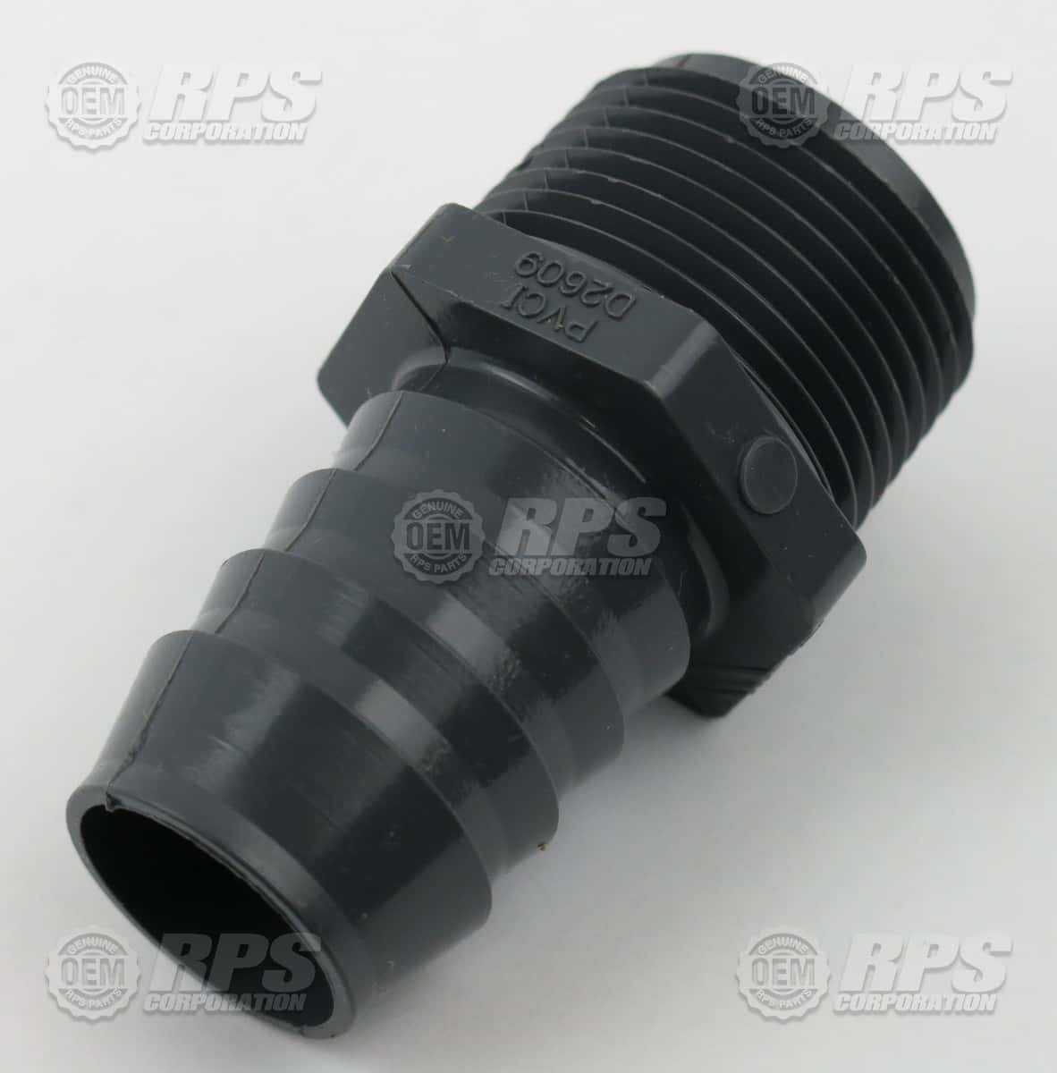 7-418 - Fitting,1"MNPTx1"Barb 