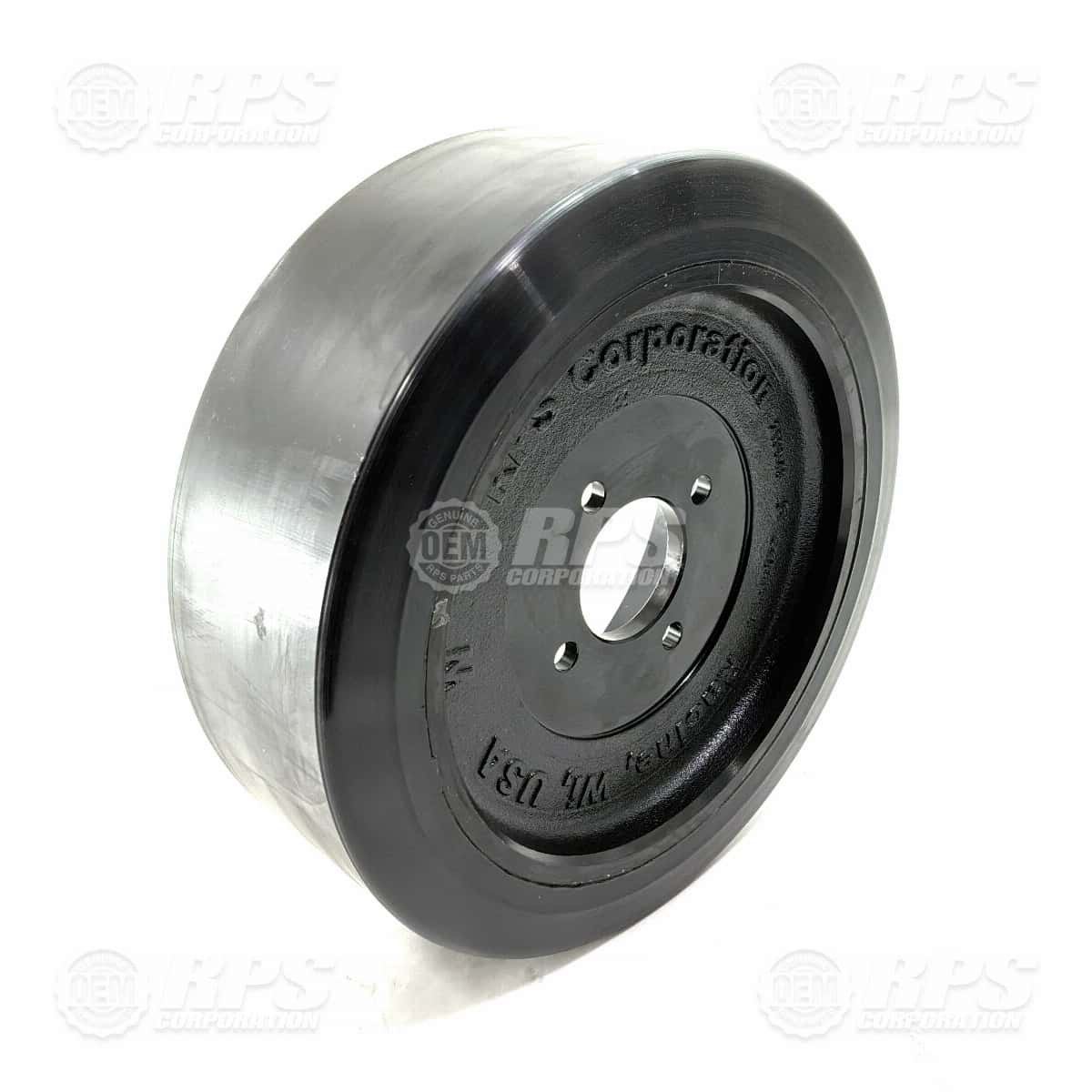 700-6180 - Wheel,Rear,Black,Poly,14" Standard 91 Hardness 