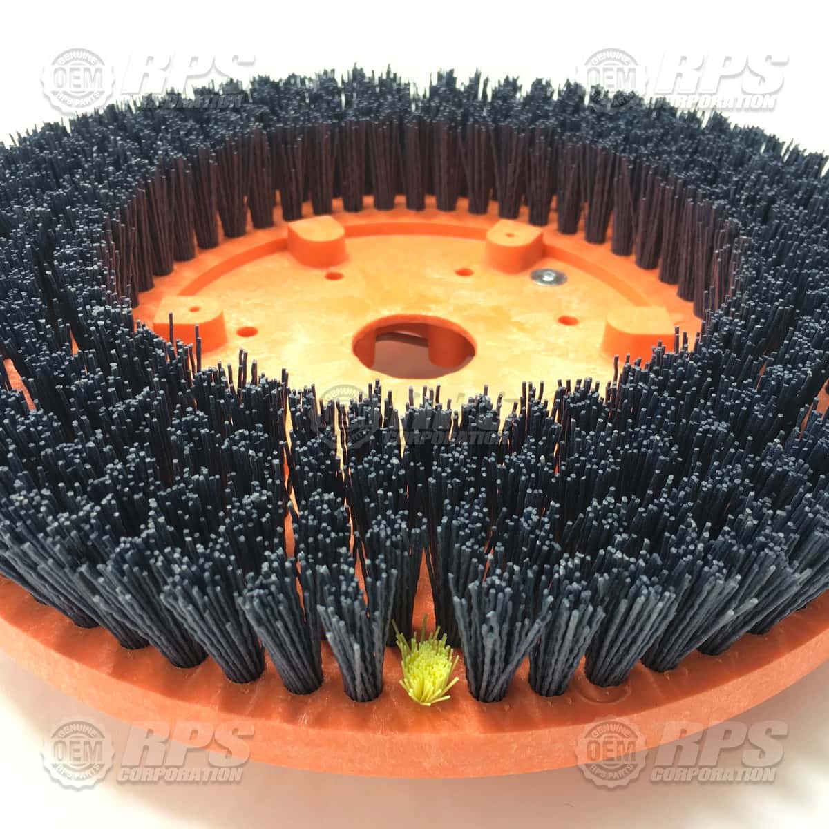 706-13C - Brush,Midi-Grit,13, 7-Lobe Orange 