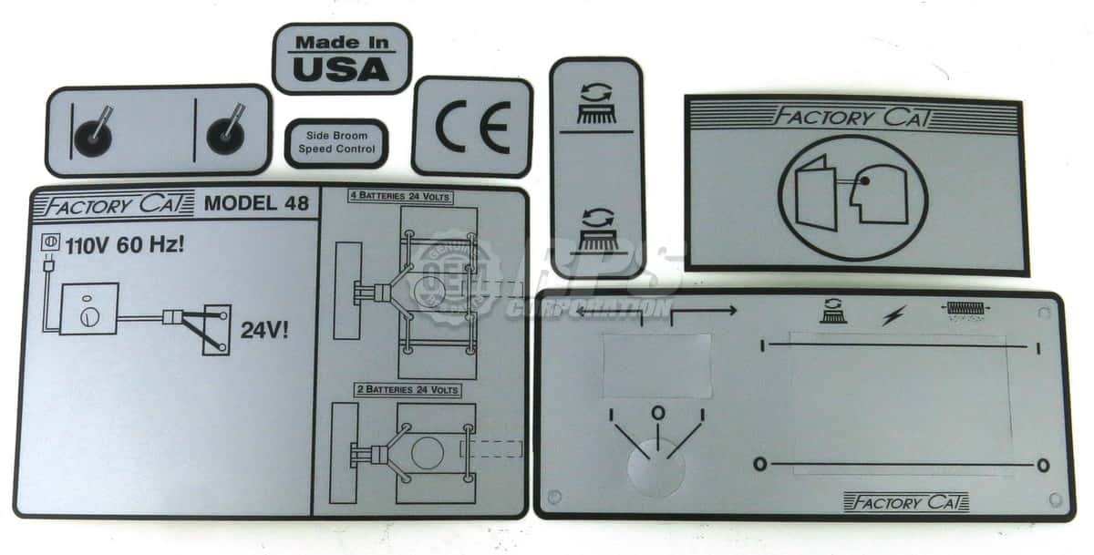 8-150D - Decal Set,48 