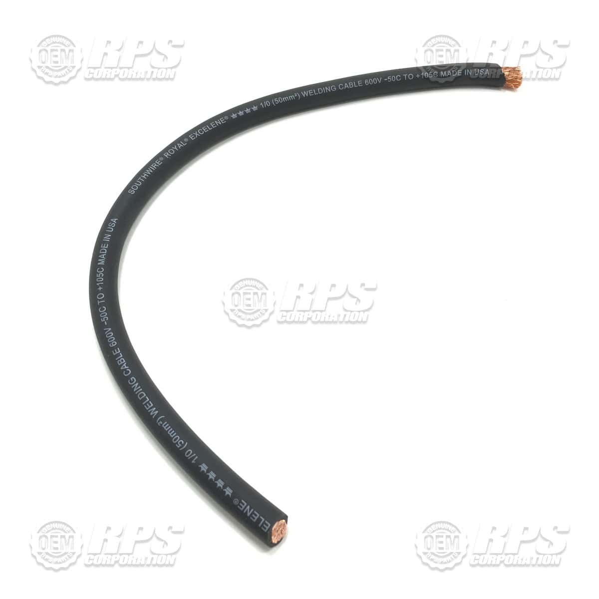E-1-0 - Wire,1/0,Black 