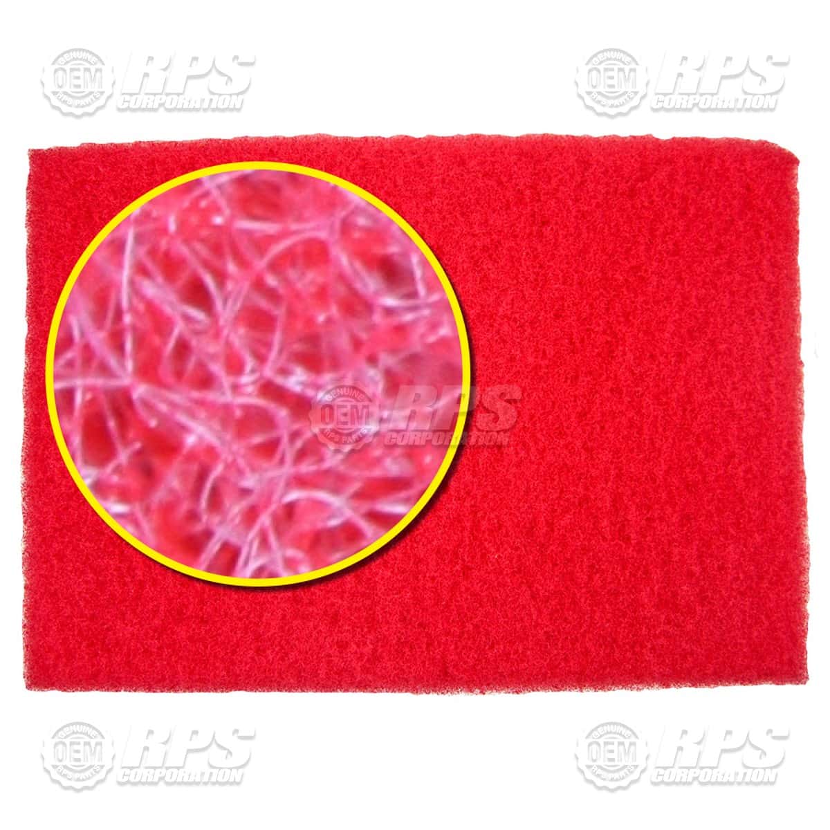 EDGE-4004 - Pad, 14" X 20", Red Case of 5 