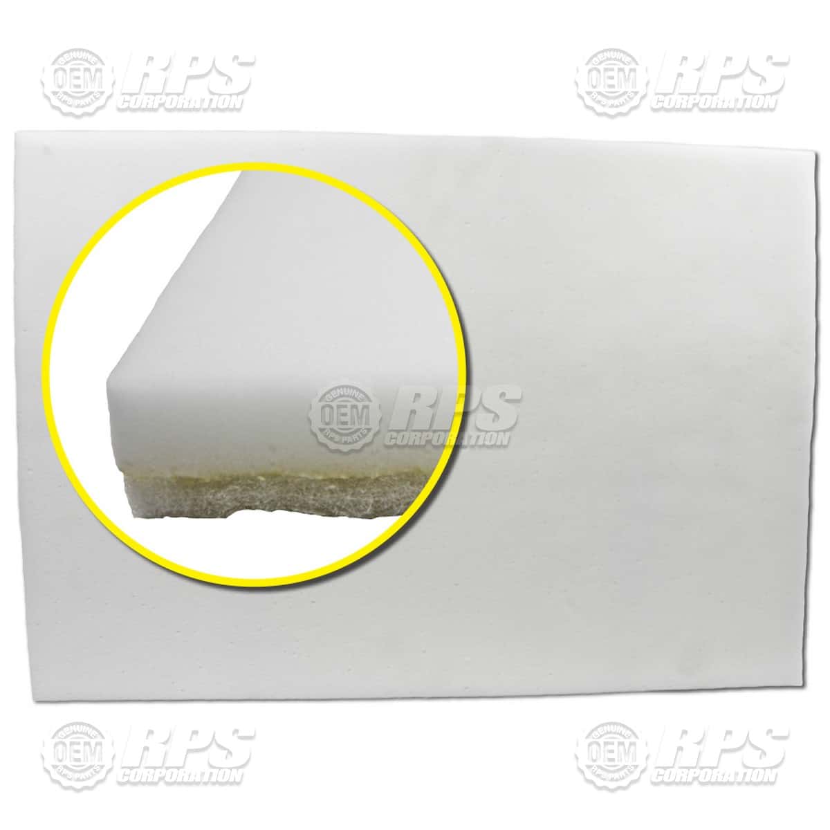 EDGE-4037 - White Magic Pad, 14"x20" Case of 5 