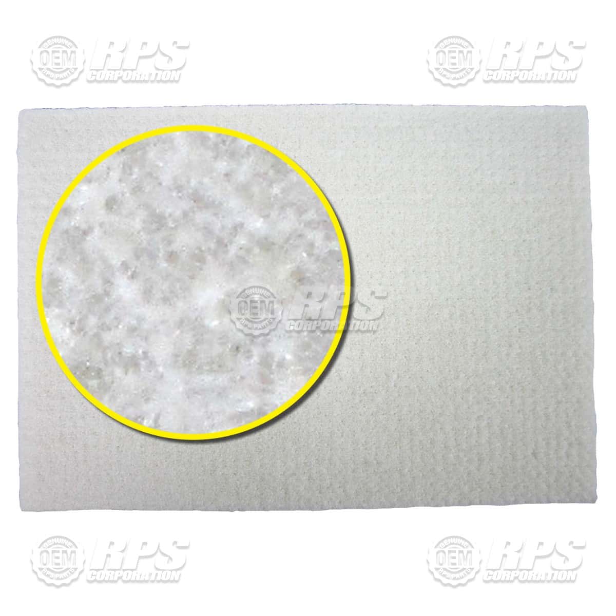 EDGE-4058 - Pad 14" X 28" White Sand Paper Driver, Case of 10 
