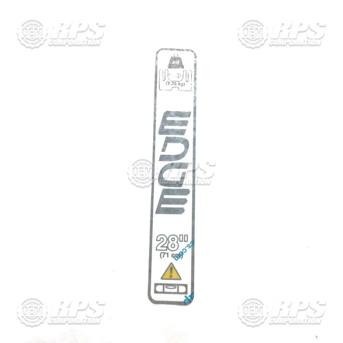 EDGE-7232 - Decal, Edge, 28" 