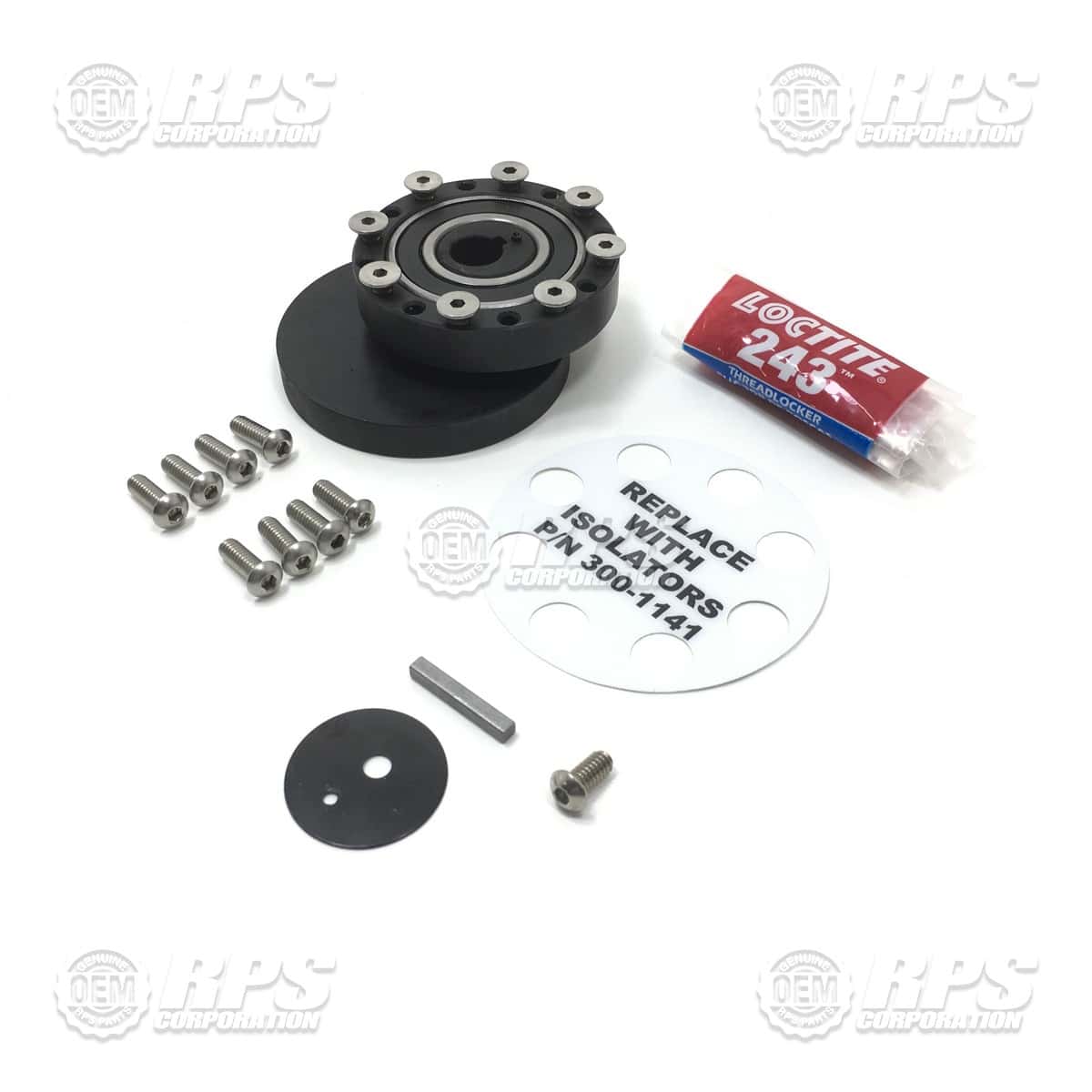 EDGE-7320 - Eccentric Assy for EDGE DC Scrubber  Includes Hardware and Loctite