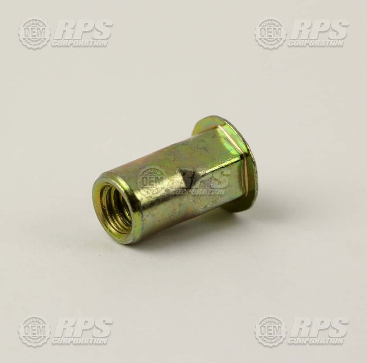 H-00918 - Nut,Hex Crimp,1/4-20,Long 