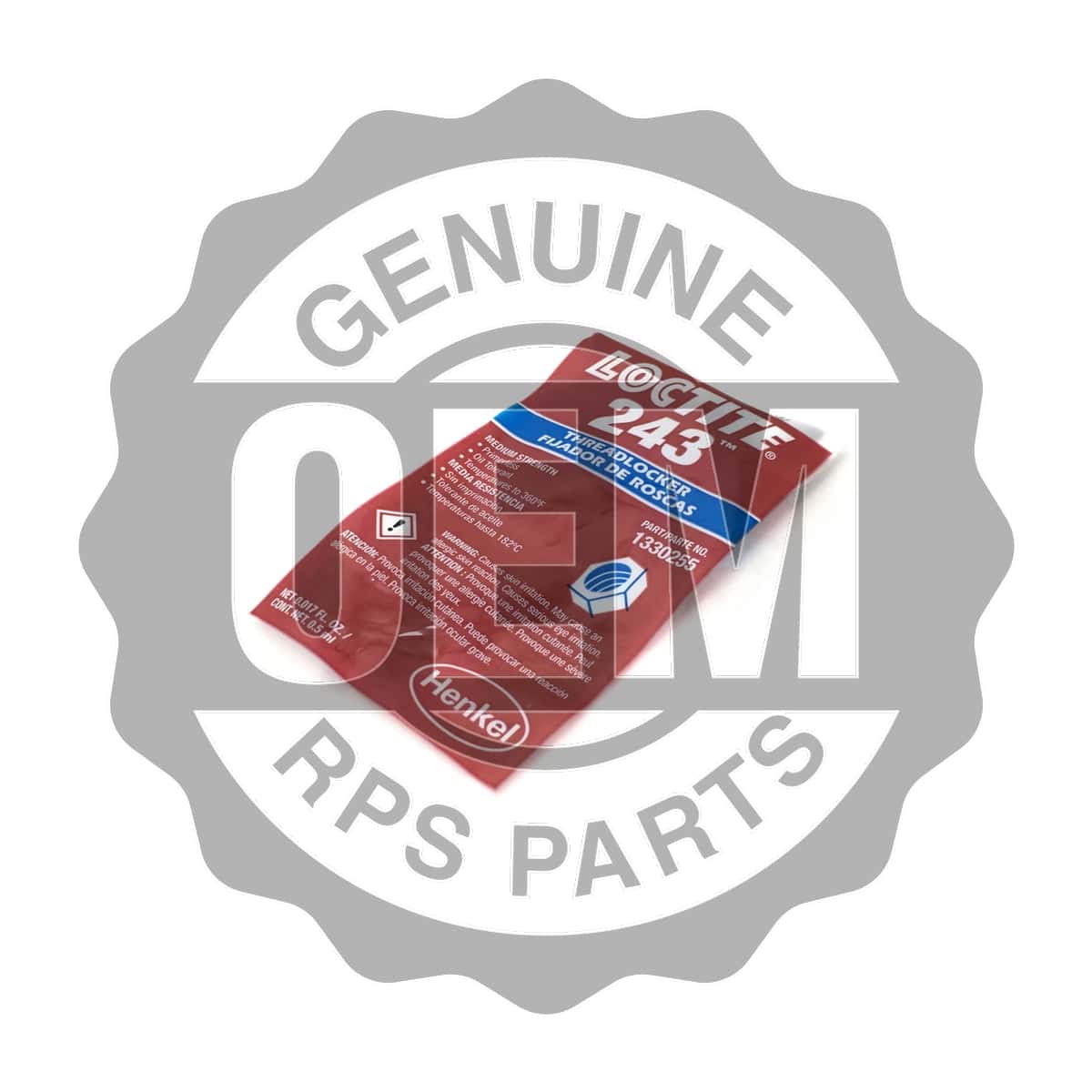 H-0150426 - Loctite w/primer,243,Blue,.5ML Single Use Size 