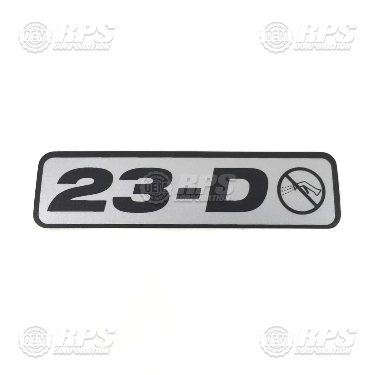 H-023D - Decal,23-D 