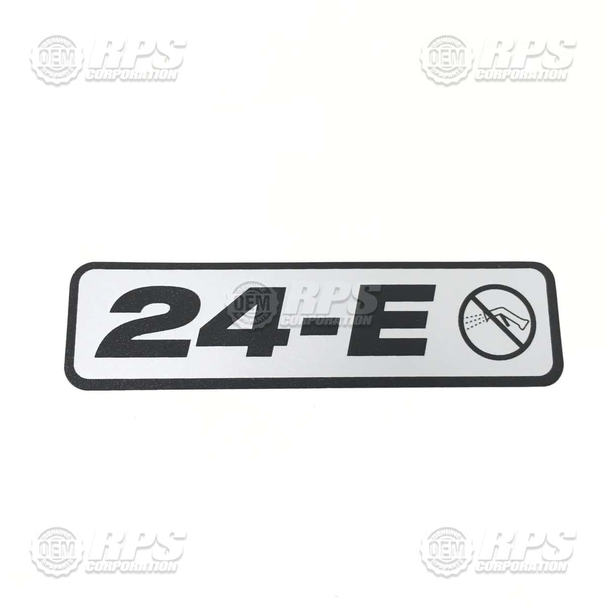 H-024E - Decal, 24-E 