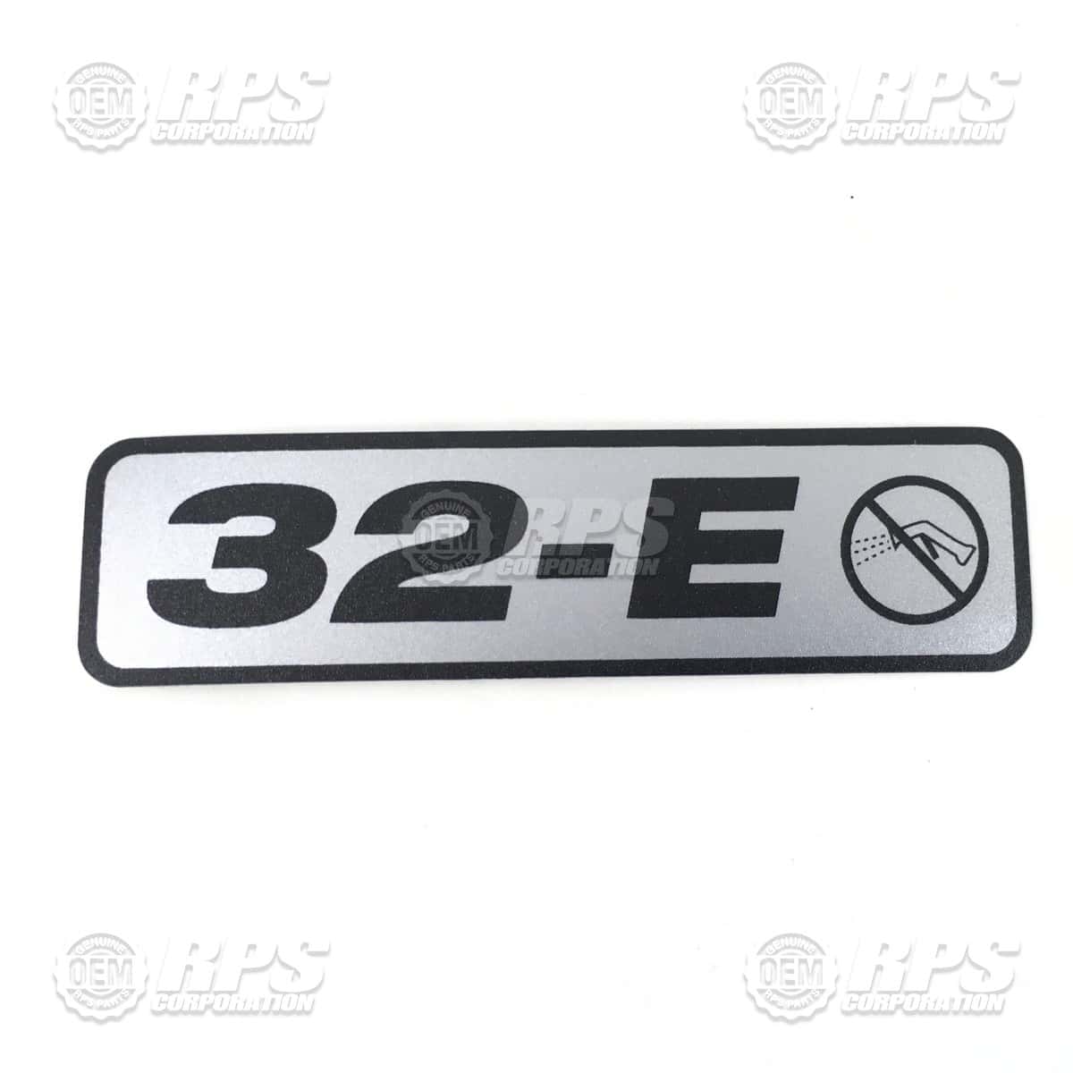 H-032E - Decal, 32-E 