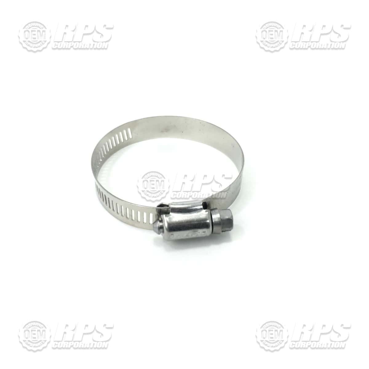 H-0427615 - Hose Clamp, #32, 1.5"-2.5", Stainless Band, Zinc Screw