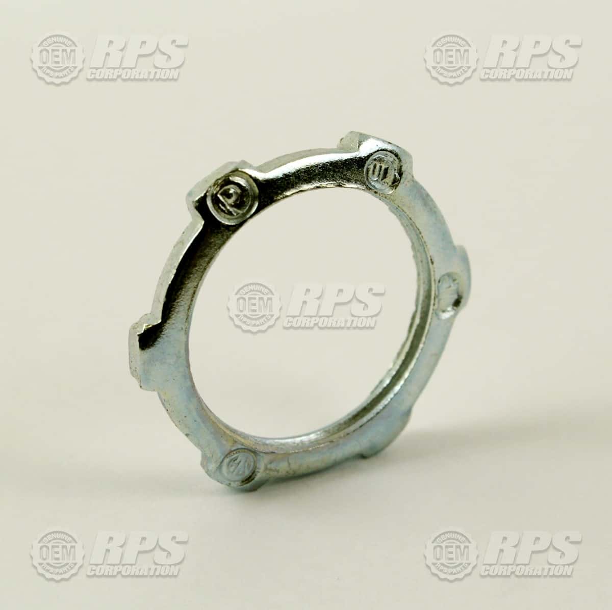H-0700596 - Nut,Lock,3/4-14,NPT Zinc Plated Steel 
