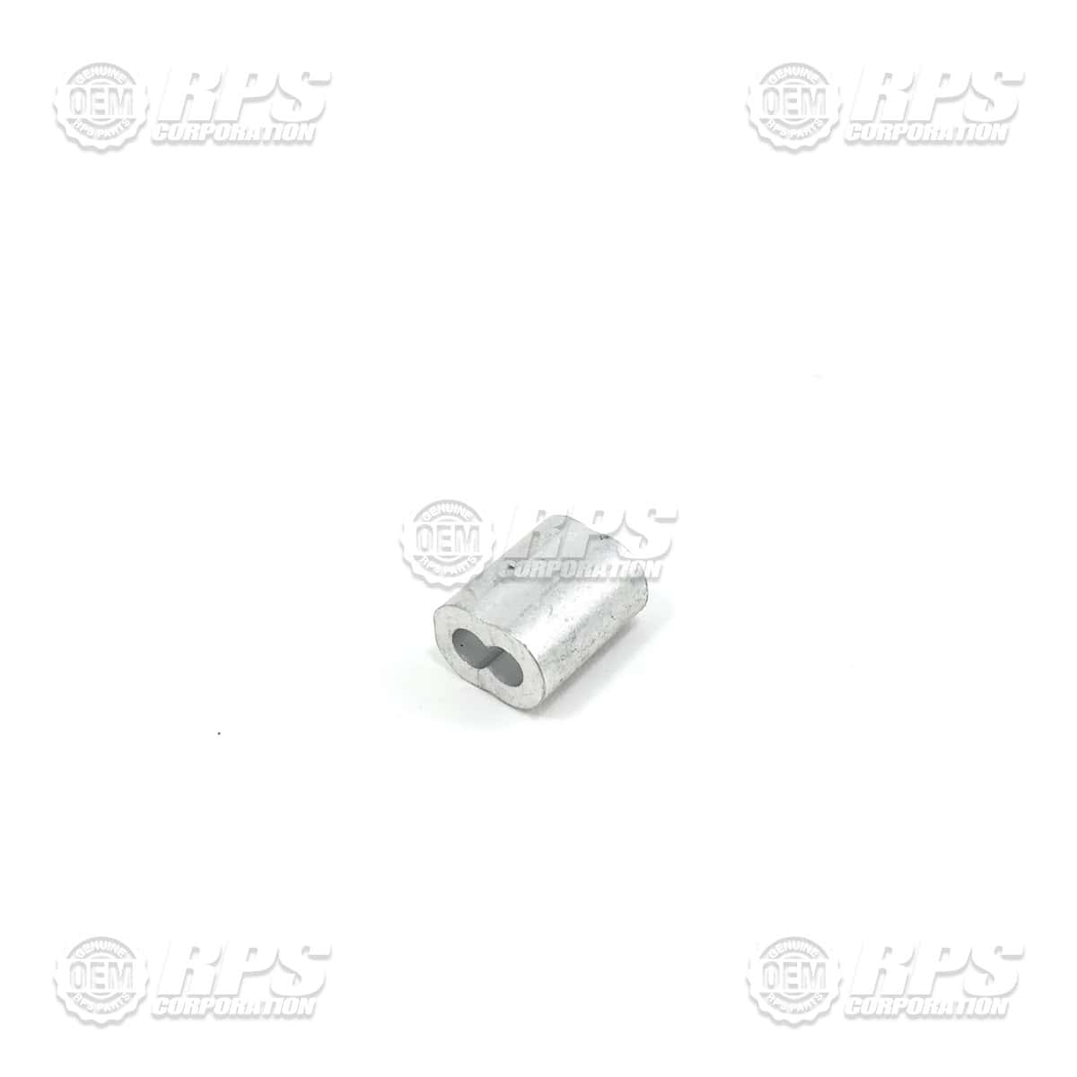 H-43385 - Sleeve,5/32"ODx11/16"L Hour Glass,Aluminum 