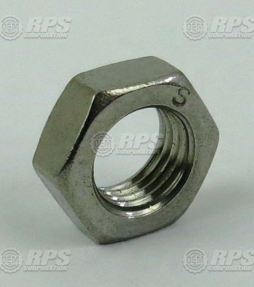 H-70832 - Nut,Hex Jam,3/8-24 Stainless 
