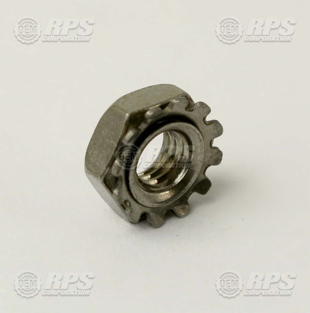 H-70923 - Nut,Keps,#10-32,Stainless w/External Tooth Lock Washer