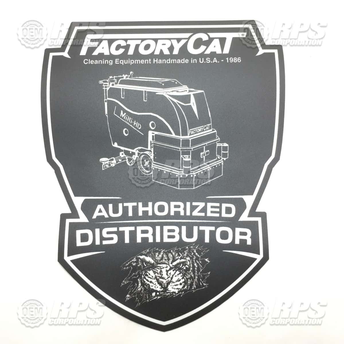 H-FACTORYCATDIST - Decal, FactoryCat Distributor 