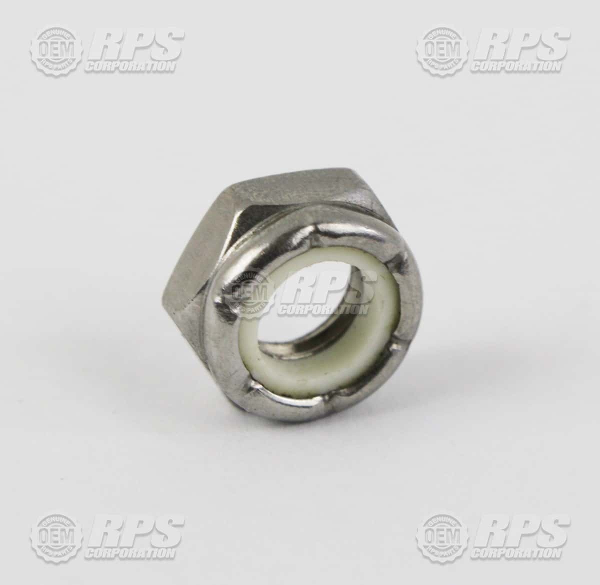 H-NJ06C - Nut,Jam Nylok,3/8-16,Stainless 