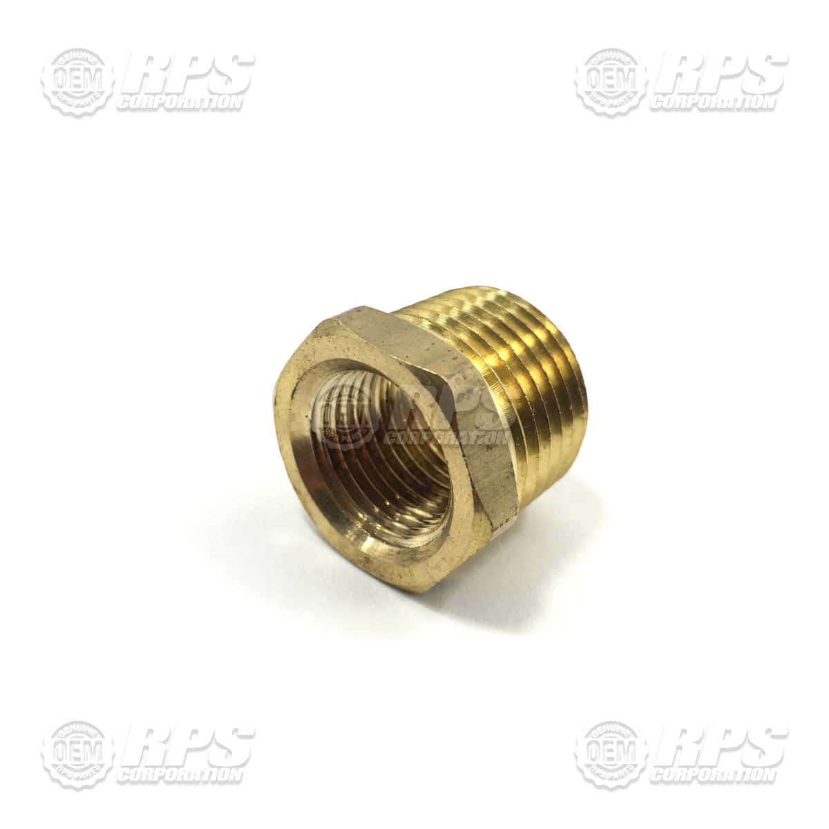M-50785K66 - Bushing, Reducing, 1/2" Male x 3/8" Female, Brass 