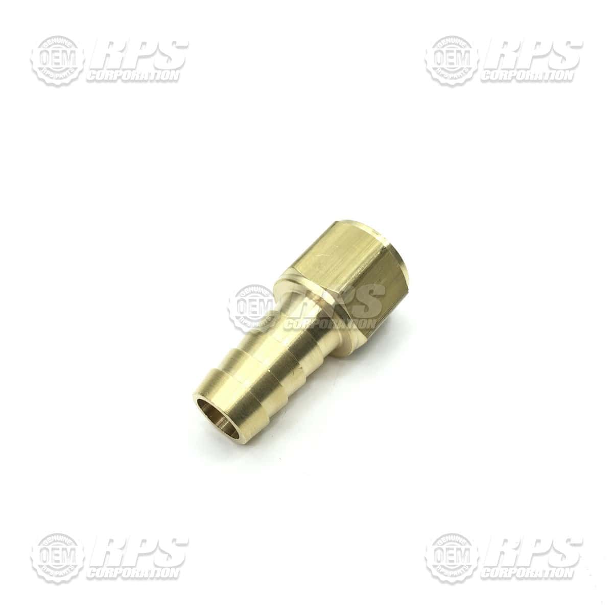 M-5346K38 - Fitting, 3/8 NPTF x 1/2 Barb 