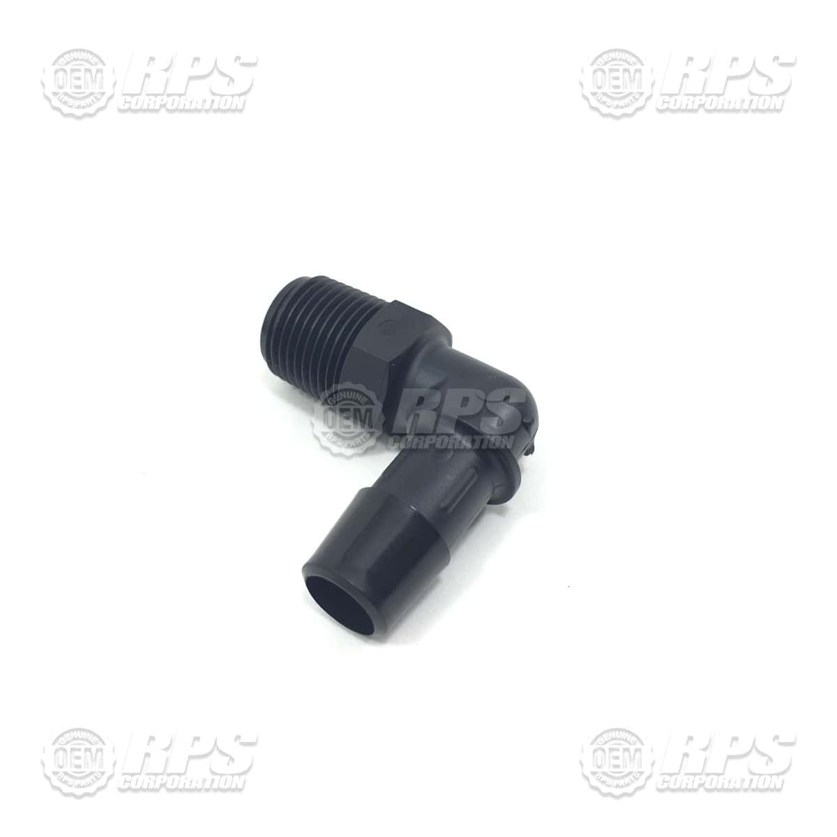 M-5463K316 - Fitting,Elbow,3/8"NPTx1/4"Barb 