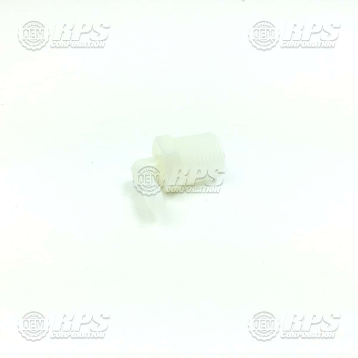 M-5463K494 - Elbow, 1/4" Barb x 1/2" NPT, White 