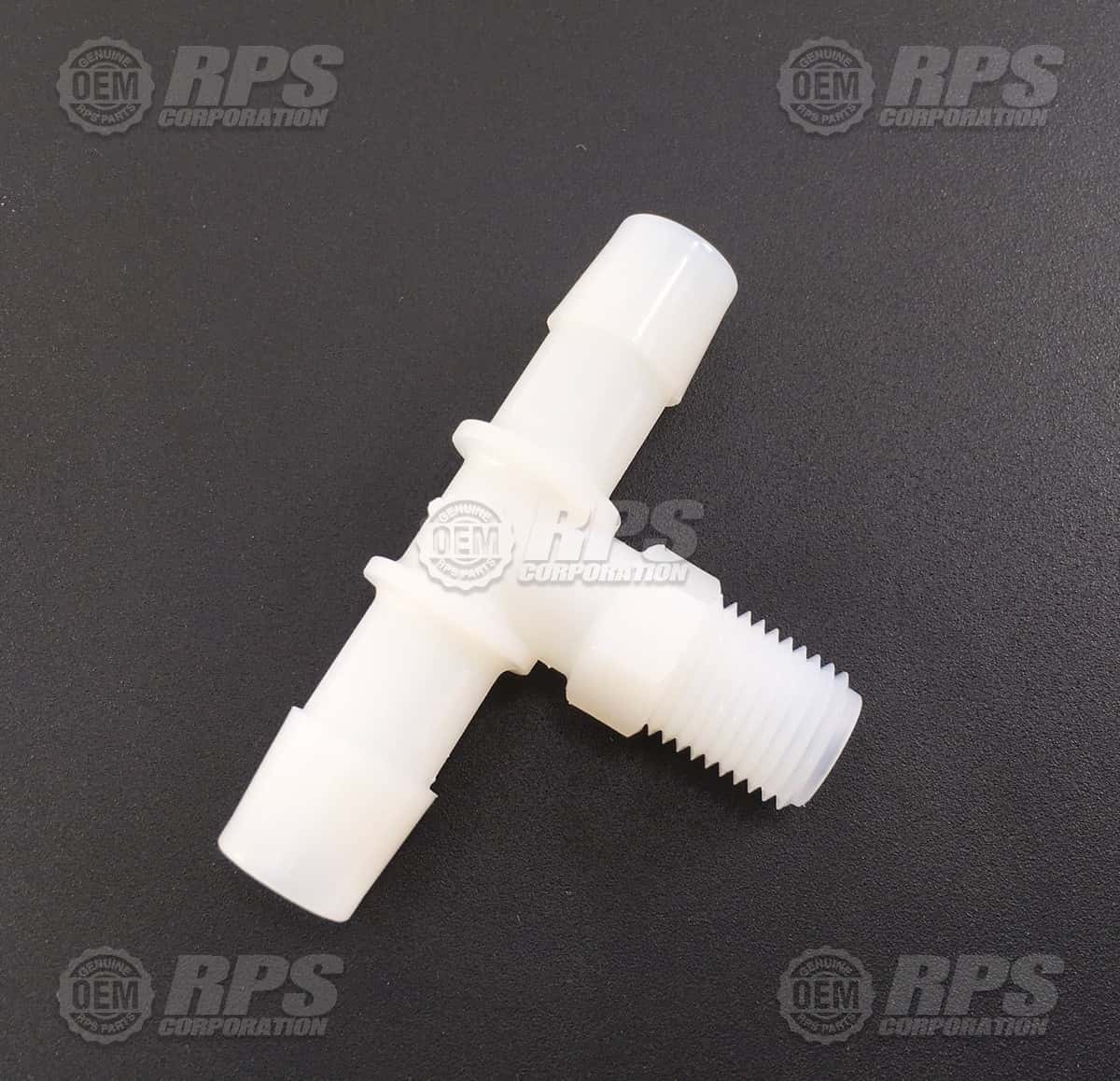 M-5463K554 - Tee, 1/2 Barb x 1/4 NPT 